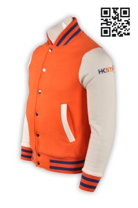 Z236 wholesale button up lettermen jackets